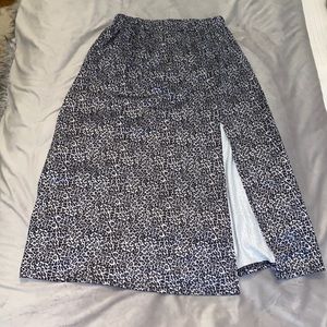Amazon midi skirt with a slit